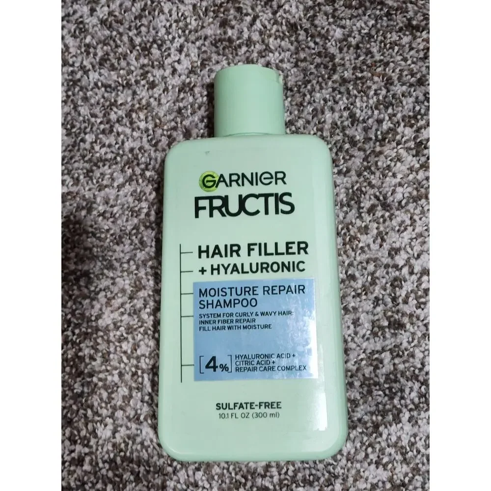 Garnier Fructis Hair Filler Moisture Repair Shampoo, Sulfate Free Shampoo...